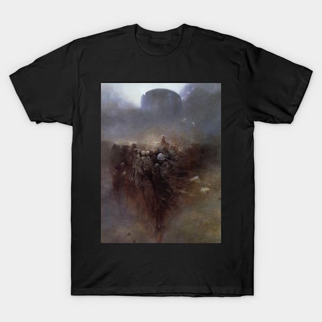 Zdzisław Beksiński T-Shirt by QualityArtFirst